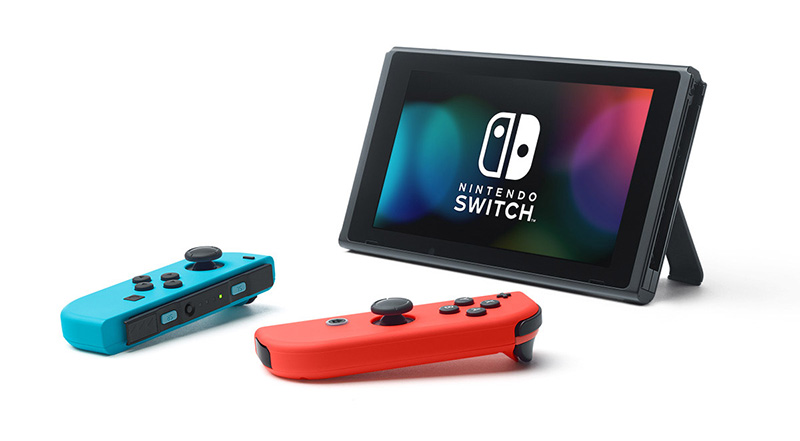 Nintendo Switch with Joy-Con Color Controllers