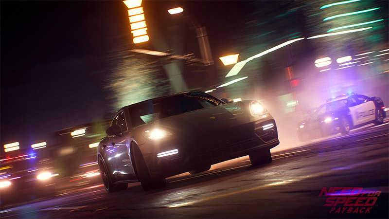 Need for Speed Payback with Cop Chases